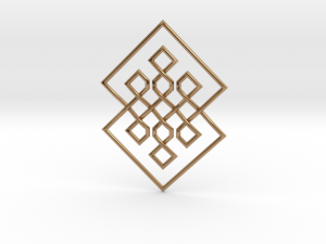 knots pendant Modello di stampa 3D