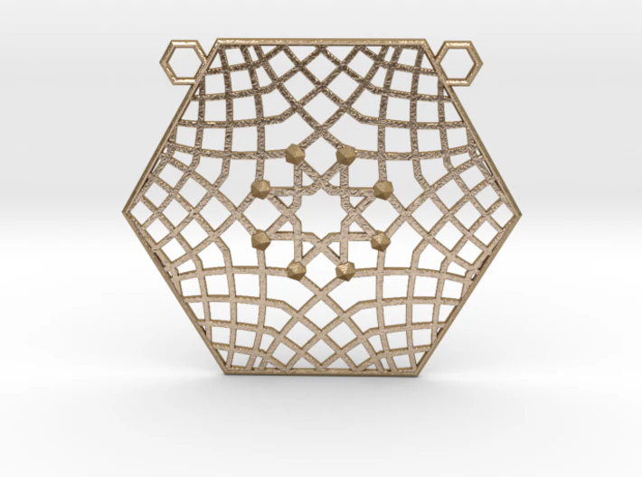 hexapendant 3D Print Model .c4d .max .obj .3ds .fbx .stl .blend 