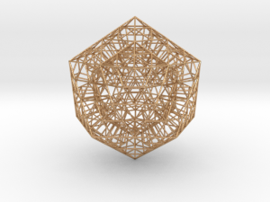 sierpinski icosahedral prism Modello di stampa 3D
