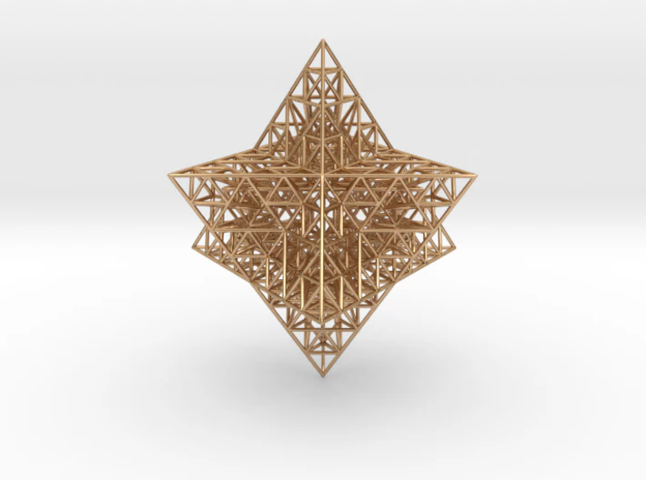 sierpinski merkaba prism 3D Print Model .c4d .max .obj .3ds .fbx .stl .blend 