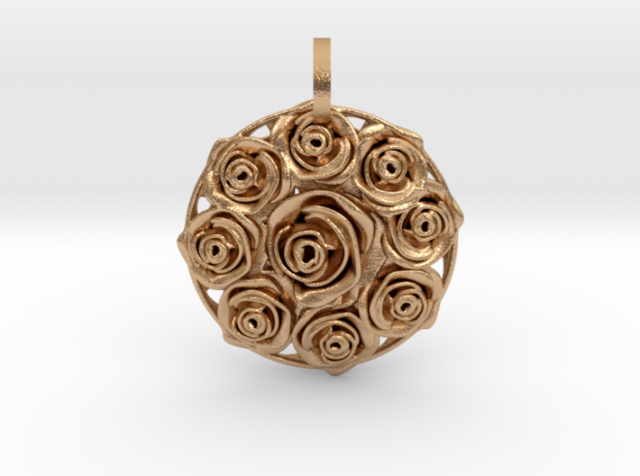 bouquet pendant 3D Print Model .c4d .max .obj .3ds .fbx .stl .blend 