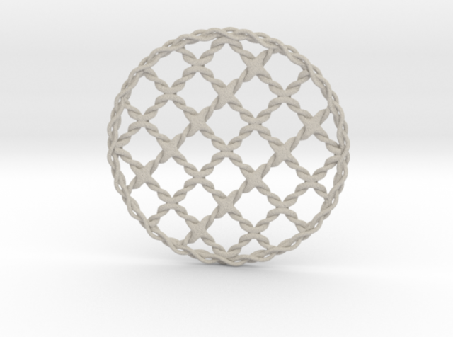braided coasters 3Dプリントモデル .c4d .max .obj .3ds .fbx .stl .blend 