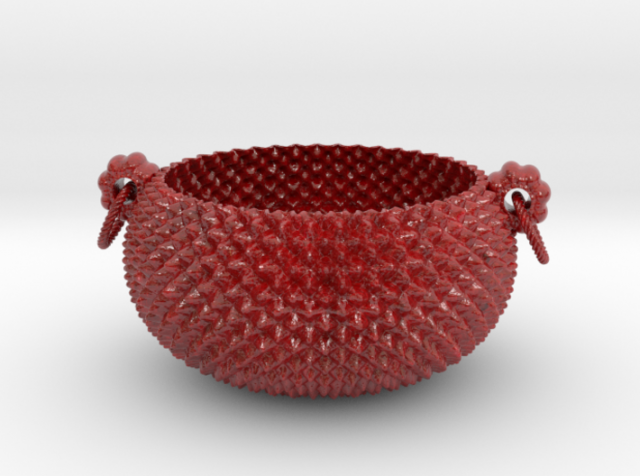 citrus bowl 3D 打印模型 .c4d .max .obj .3ds .fbx .stl .blend 
