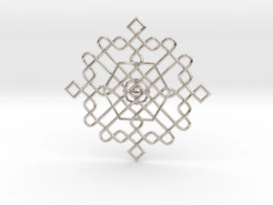 вузол кулон 3D Принт Модель