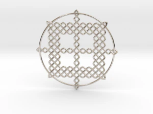 colgante de nudo Modelo de impresión 3D