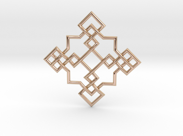 knot pendant Modelo de impresión 3D .c4d .max .obj .3ds .fbx .stl .blend 