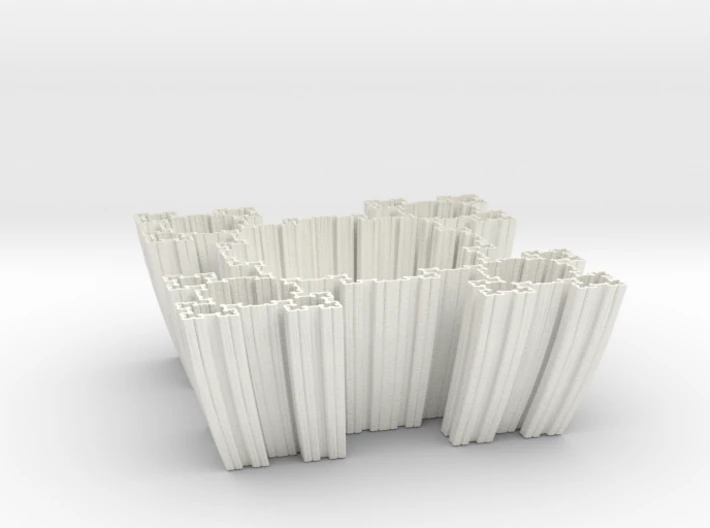 koch bowl 3D Print Model .c4d .max .obj .3ds .fbx .stl .blend 