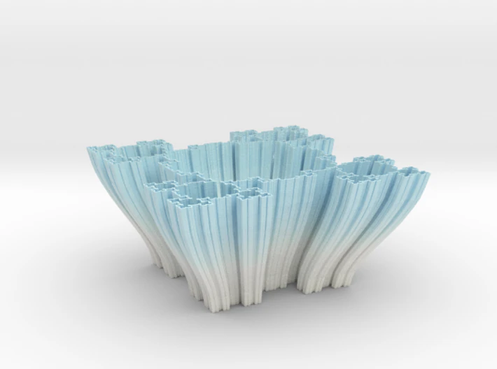 koch bowl 3D Print Model .c4d .max .obj .3ds .fbx .stl .blend