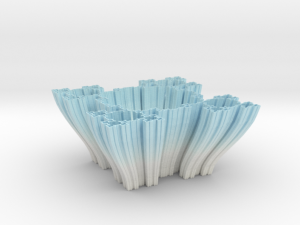 koch bowl 3Dプリントモデル