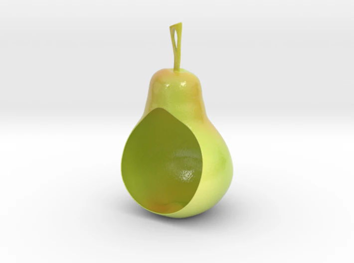 pear birdfeeder 3D Print Model .c4d .max .obj .3ds .fbx .stl .blend 
