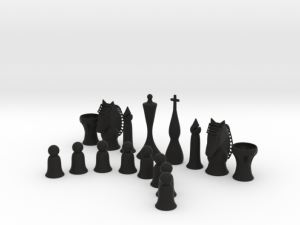 october chess set Modelo de impresión 3D