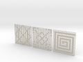 Patterns Coasters 3D Model