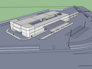 sketchup terminal 3d nfsmw games 3D Model
