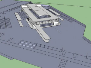 sketchup terminal 3d nfsmw games 3D Model