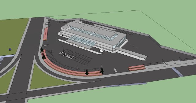 sketchup terminal 3d nfsmw games Model 3D .c4d .max .obj .3ds .fbx .stl .blend 