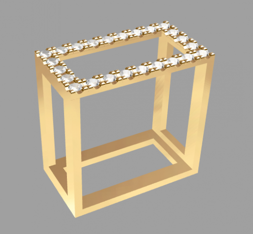 ring Model 3D .c4d .max .obj .3ds .fbx .stl .blend 