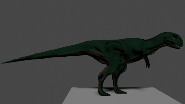 t-rex 3Dモデル .c4d .max .obj .3ds .fbx .stl .blend 