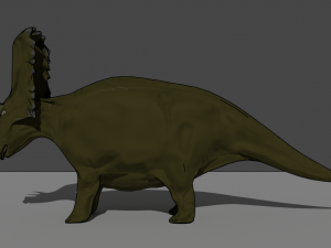 dinosaur aguhaceratops Model 3D