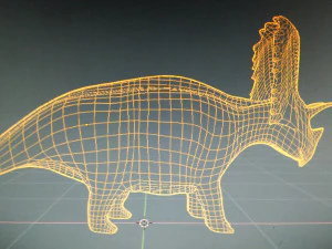 dinosaur aguhaceratops 3D Model