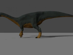 dinosaur beipiaosaurus 3D Model