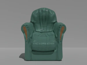 poltrona Modello 3D
