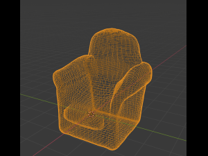 armchair Modelo 3D