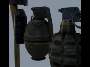 survival kit 3D Modell