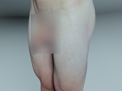 Advanced Realistic Base Game Character Rig 3D Model