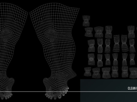 Advanced Realistic Base Game Character Rig 3D Model
