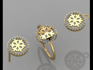 gc gold cm001- diamond set 3D Принт Модель