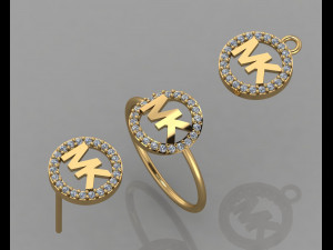 gc gold cm006-diamond set 3D Print Model