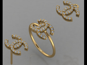gc gold cm007-diamond set 3D Print Model