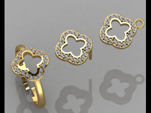 gc gold cm009-diamond set Modèles 3D en vedette