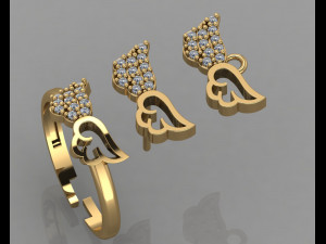 gc gold cm011-diamond set 3D-Druckmodell