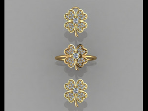 gc gold cm014-diamond set Model Cetak 3D