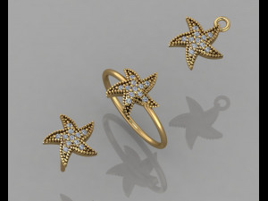 gc gold cm016-diamond set 3Dプリントモデル