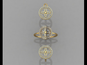 gc gold cm018-diamond set 3D Baskı Modeli