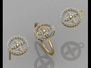 gc gold cm018-diamond set 3D Print Model