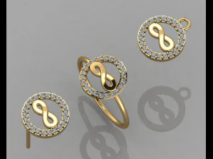 gc gold cm022-diamond set 3D Print Model