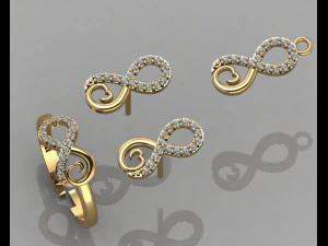 gc gold cm028-diamond set 3D Print Model