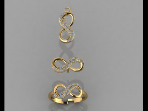 gc gold cm030-diamond set 3D 프린트 모델