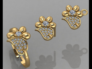 gc gold cm033-diamond set 3D 프린트 모델
