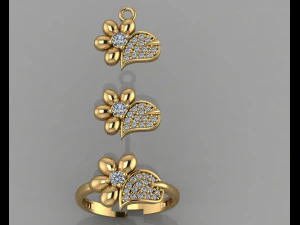 gc gold cm033-diamond set 3D Print Model
