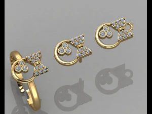 gc gold cm034-diamond set 3D Print Model