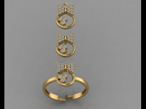 gc gold cm034-diamond set 3Dプリントモデル