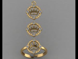 gc gold cm037-diamond set 3D Baskı Modeli
