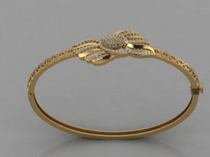 gc gold brc002- diamond bracelet 3D Print Model