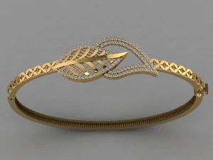 gc gold brc003- diamond bracelet 3D Print Model
