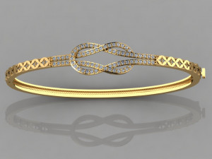 gc gold brc008- diamond bracelet 3D Print Model