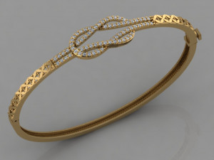gc gold brc008- diamond bracelet 3D Baskı Modeli